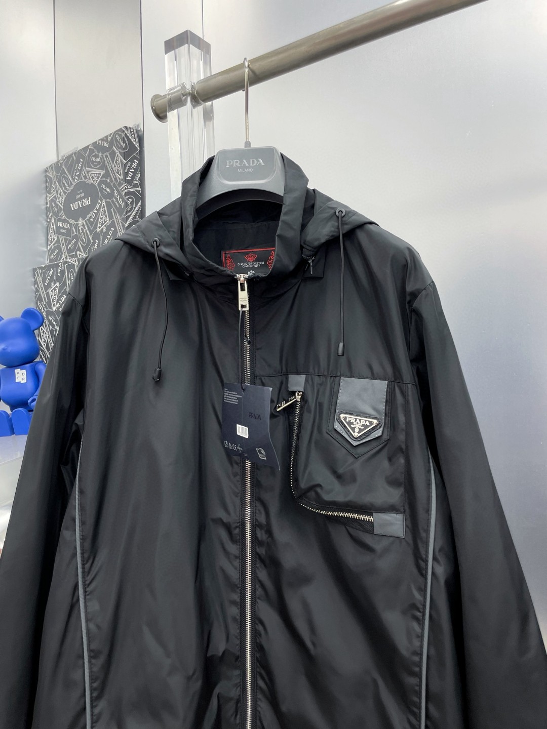 25SS服 プラダ トレンチコート ジャケット メンズ