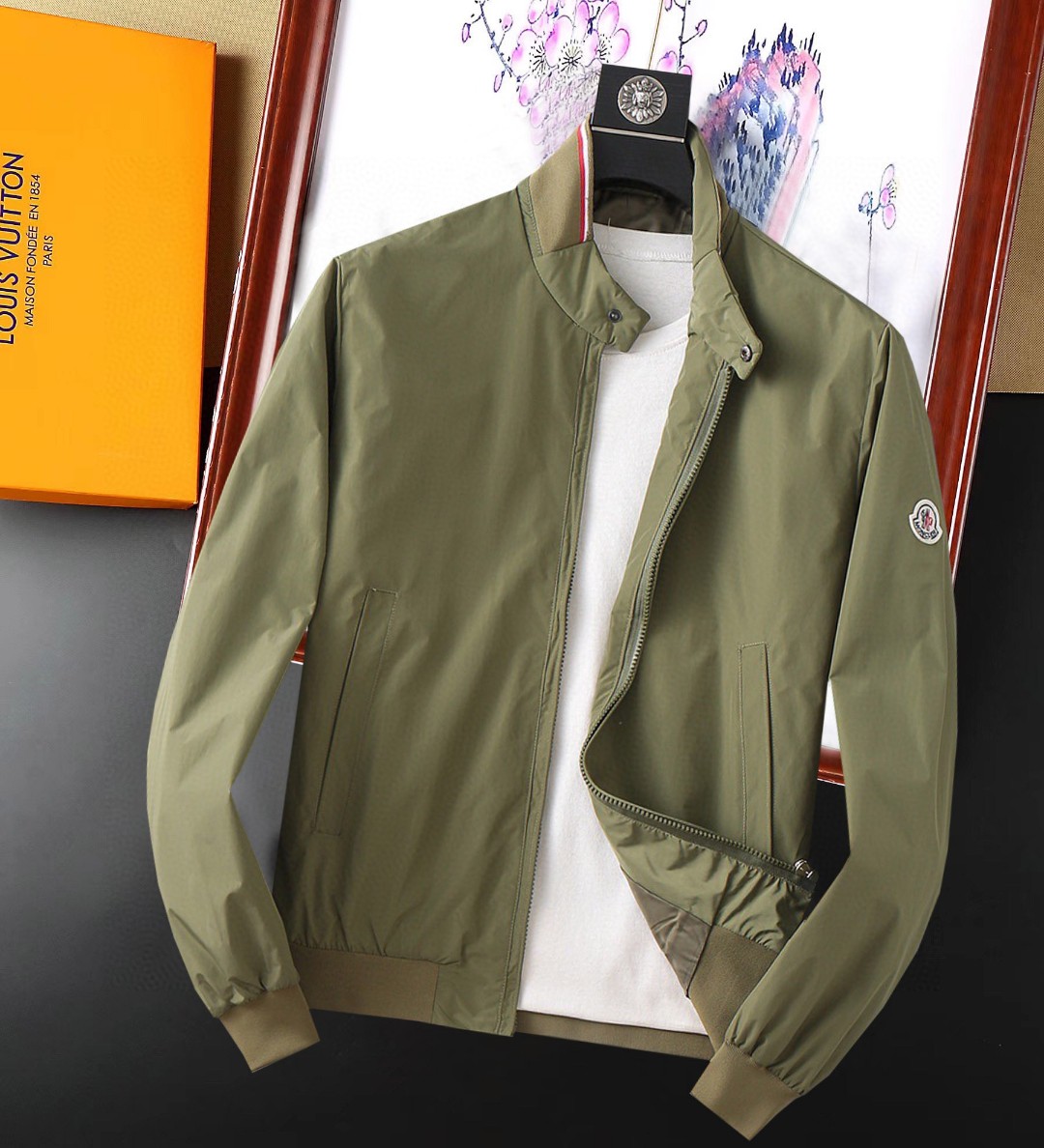 25SS服 モンクレール トレンチコート ジャケット  メンズ