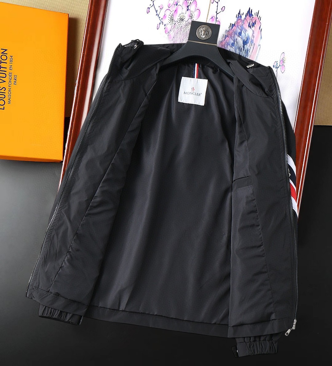 25SS服 モンクレール トレンチコート ジャケット  メンズ