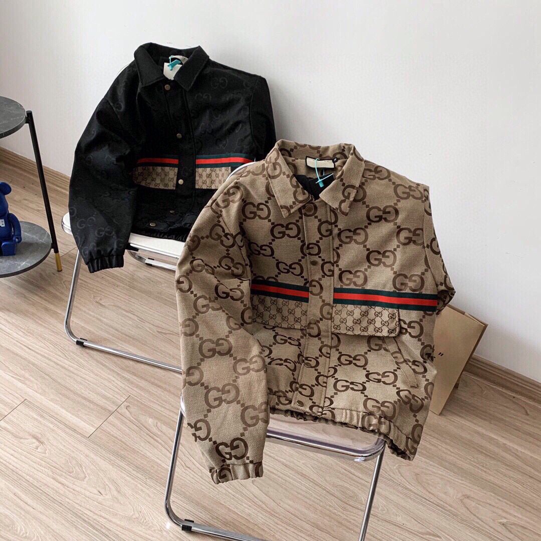 ★グッチ? ジャンボGG おしゃれ ジャケット アウタ