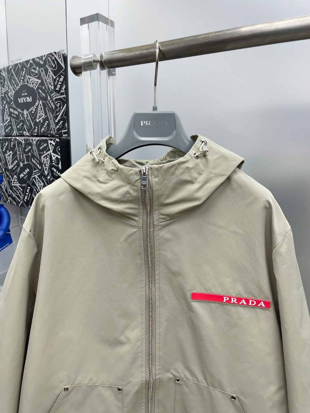 25SS服 プラダ トレンチコート ジャケット  メンズ