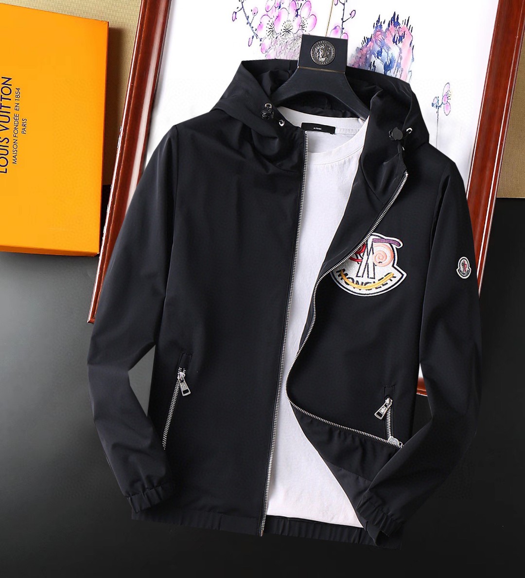 25SS服 モンクレール トレンチコート ジャケット  メンズ