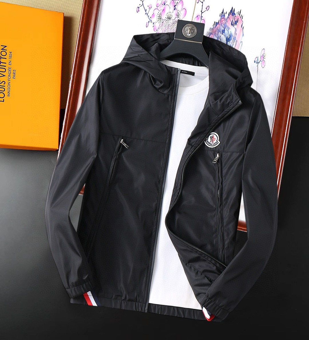 25SS服 モンクレール トレンチコート ジャケット  メンズ