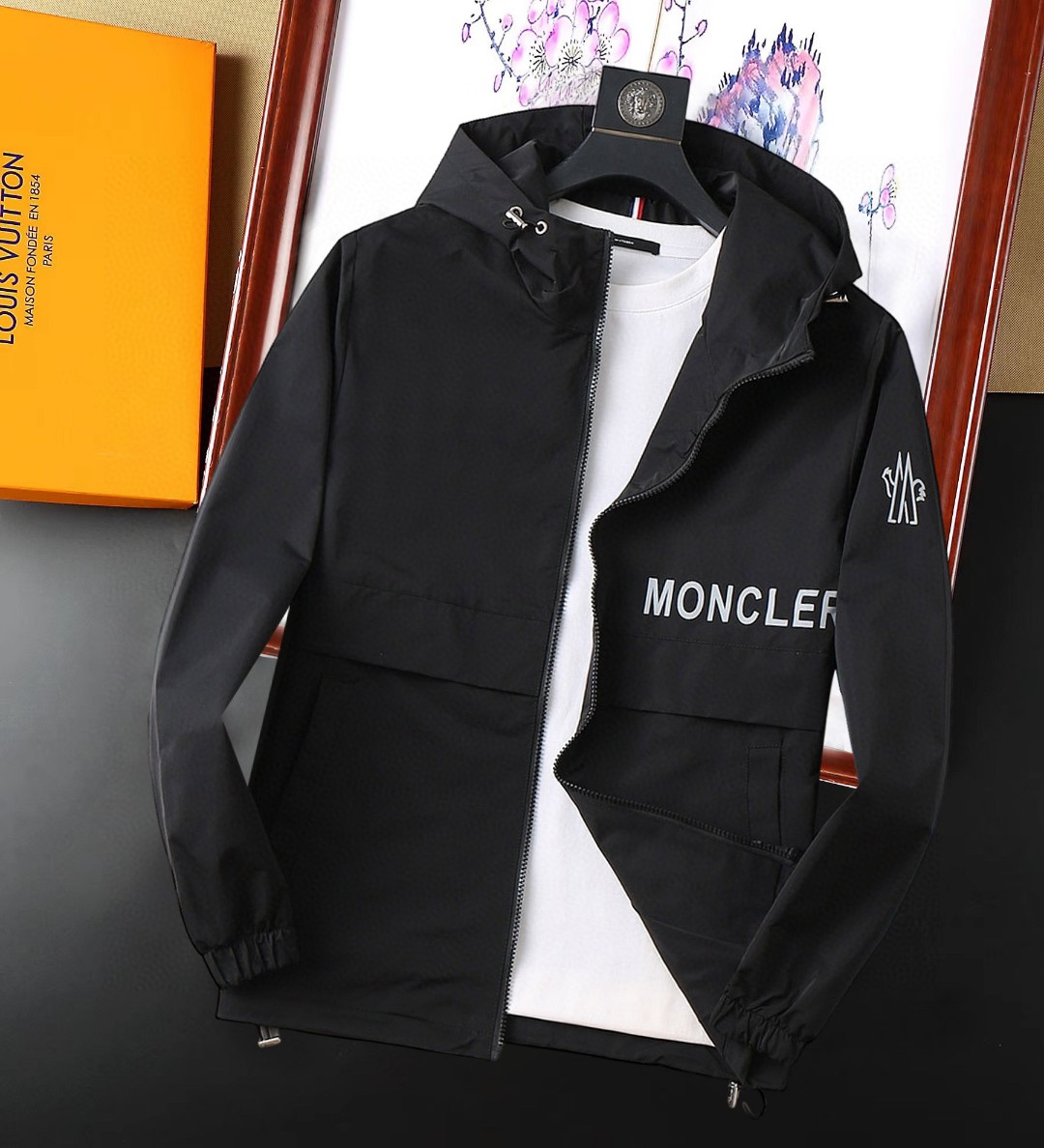 25SS服 モンクレール トレンチコート ジャケット  メンズ