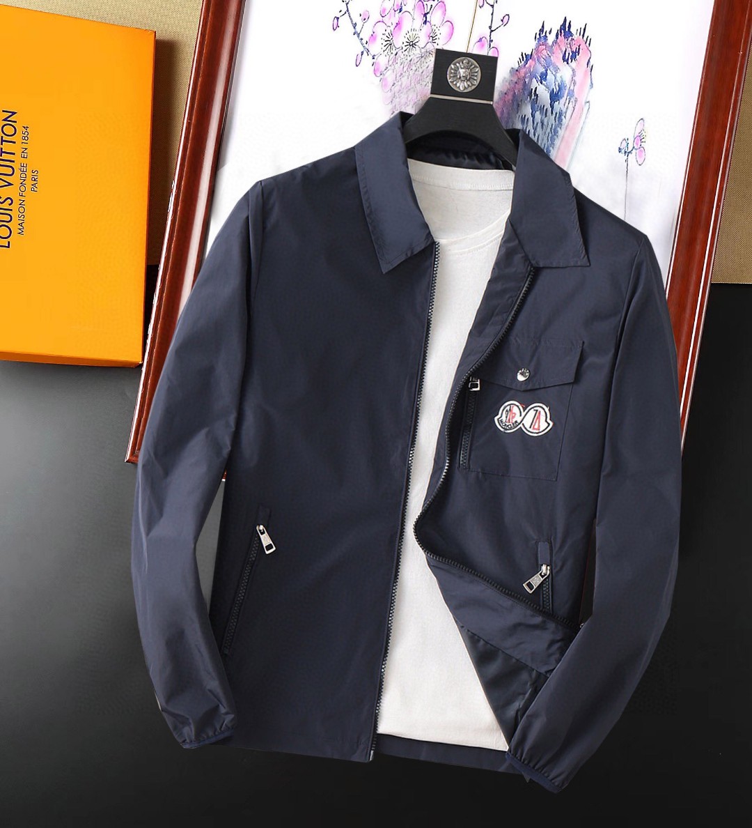25SS服 モンクレール トレンチコート ジャケット  メンズ