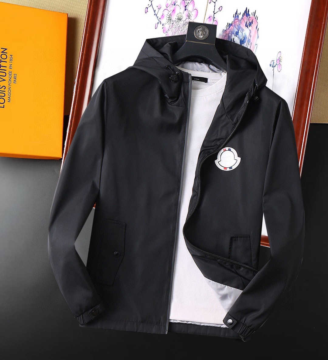 25SS服 モンクレール トレンチコート ジャケット  メンズ