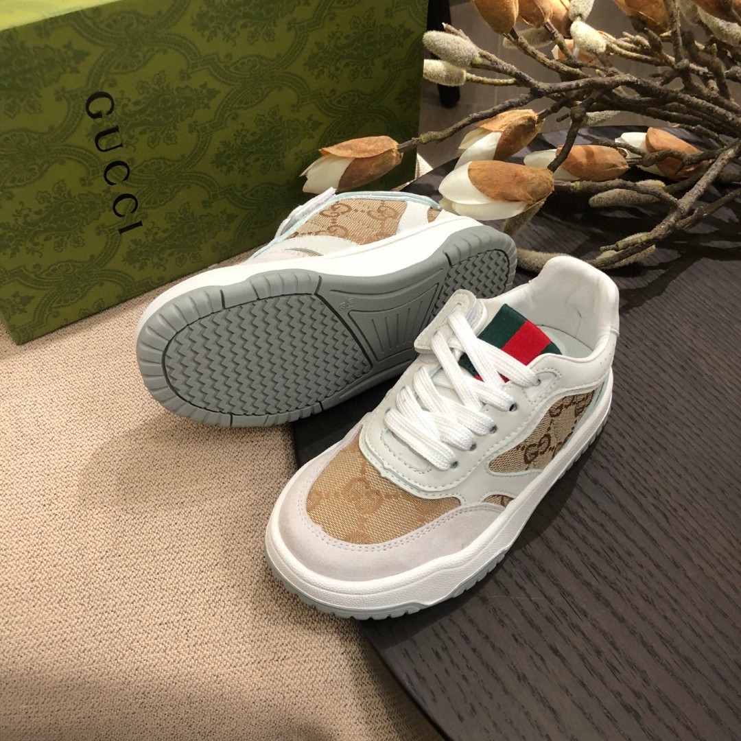25SS春夏新作 KID’S 靴 グッチ Rhytion シューズ 男女兼着 2503