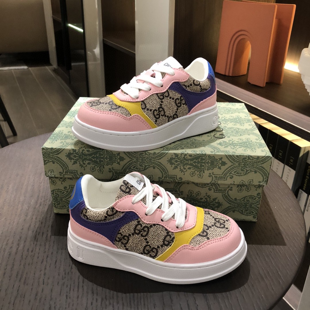 25SS春夏新作 KID’S 靴 グッチ Rhytion シューズ 男女兼着 2503