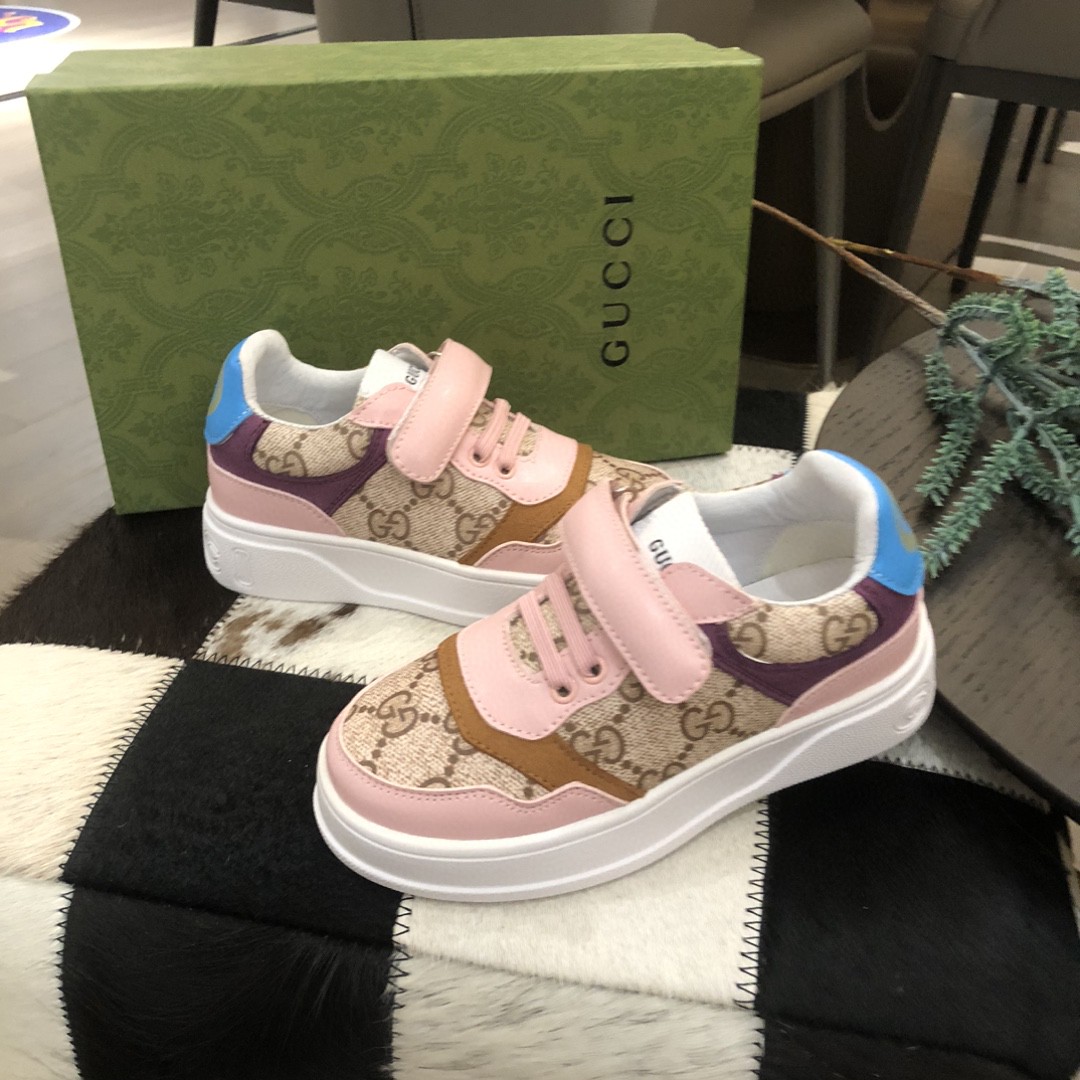 25SS春夏新作 KID’S 靴 グッチ Rhytion シューズ 男女兼着 2503