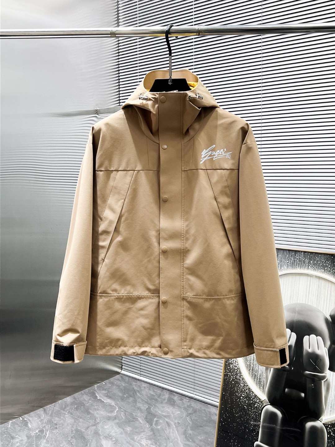 25SS服 グッチ トレンチコート ジャケット  メンズ