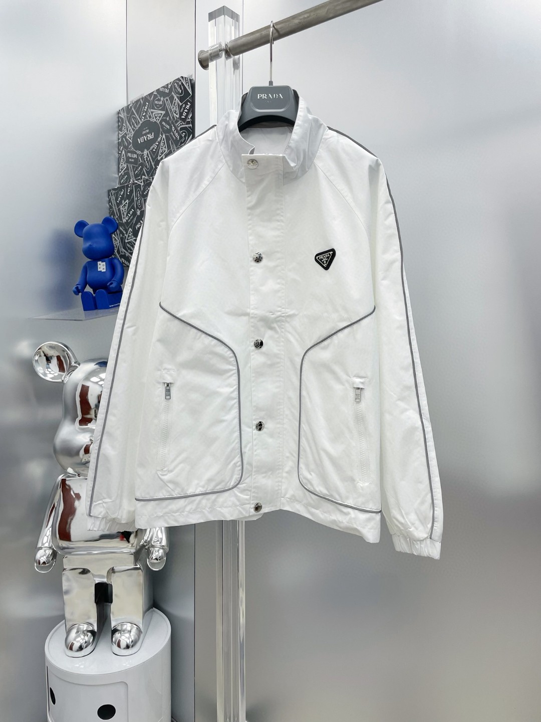 25SS服 プラダ トレンチコート ジャケット  メンズ