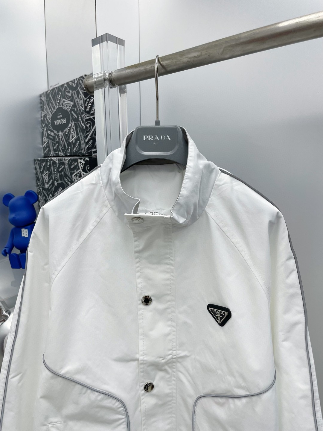25SS服 プラダ トレンチコート ジャケット メンズ