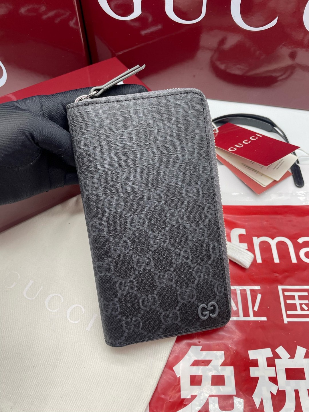 新品 グッチ 超美品財布 長財布 2503