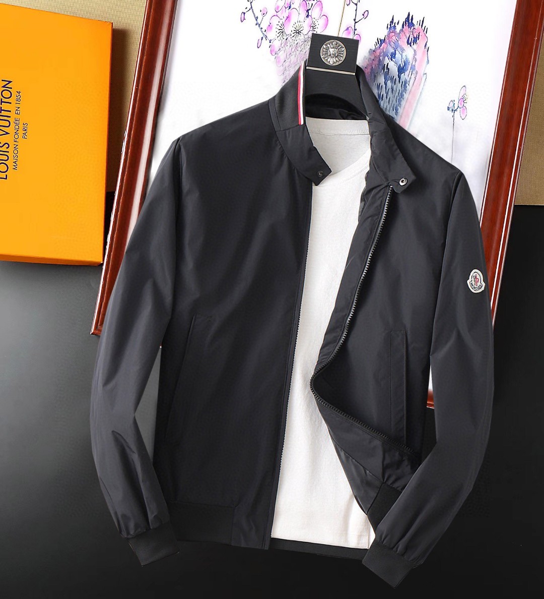 25SS服 モンクレール トレンチコート ジャケット  メンズ