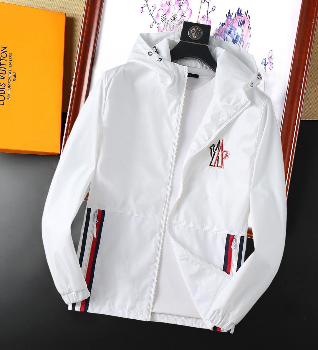 25SS服 モンクレール トレンチコート ジャケット  メンズ