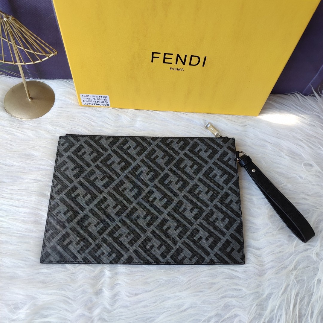 新品 フェンディ財布 セカンドバッグ