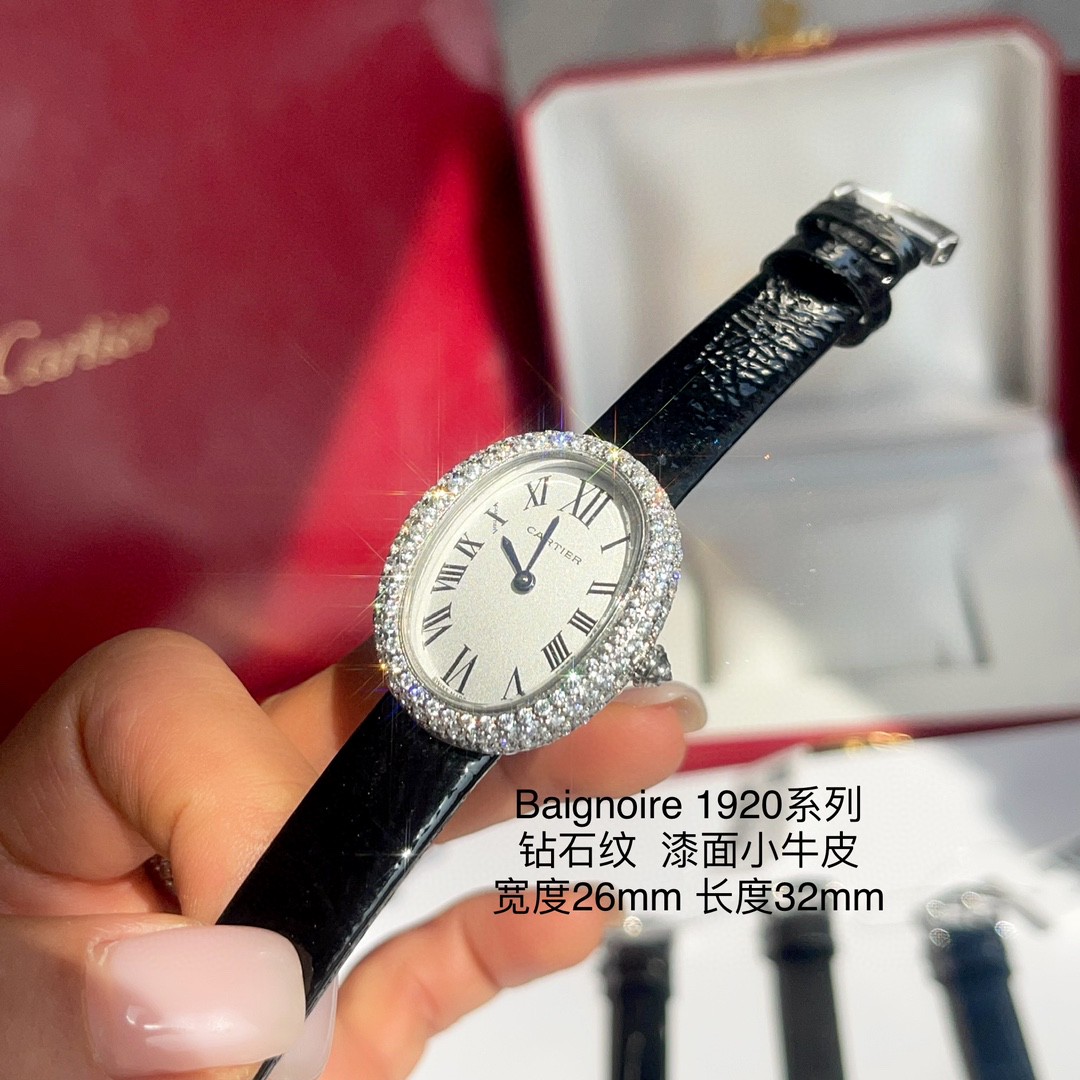 腕時計 カルティエ クォーツ ゼロミス 1920 系列 女性 2502
