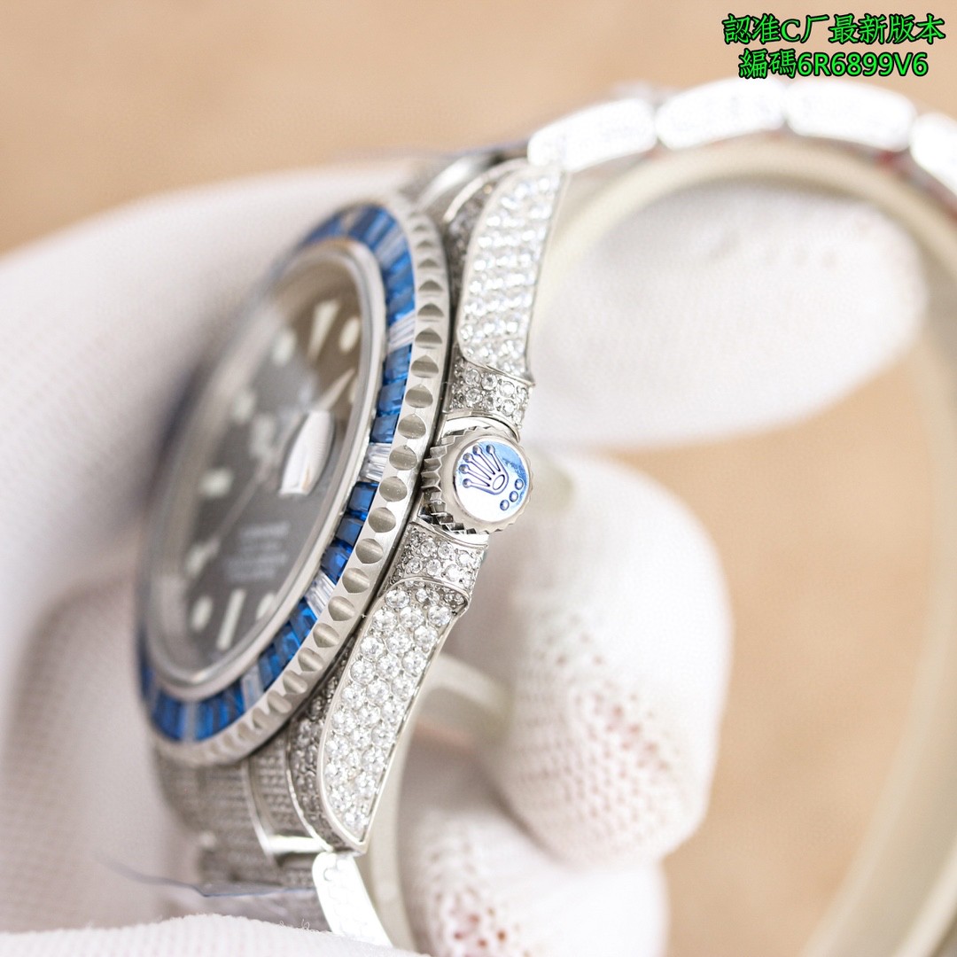 腕時計 ロレックス サブマリーナ C厂 SUBMARINER eta2824 ムーブメント搭載 2406