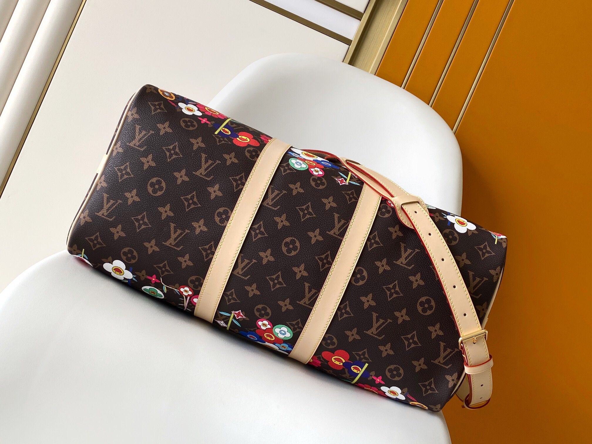 ★ルイヴィトン×村上隆コラボ★LV × TM◆ ボストンバッグ