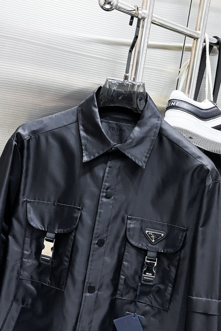 秋冬服 2024新作 プラダ ジャケット トレンチコート  メンズ