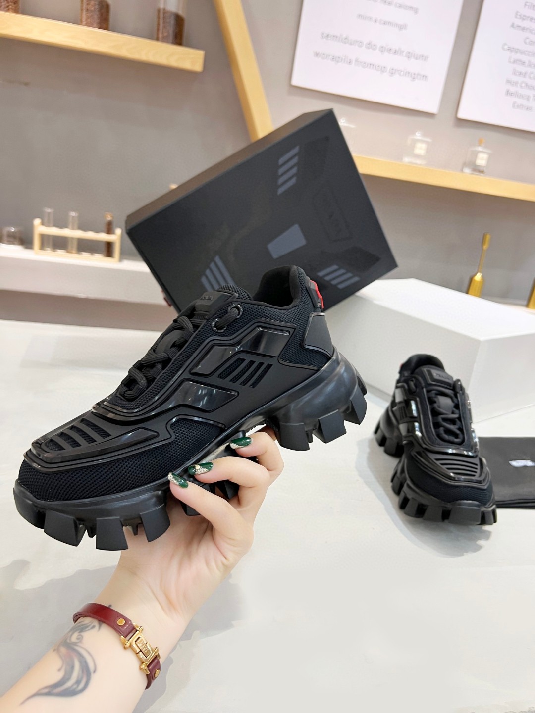 靴 プラダ スニーカー/レースアップ? 男女兼着