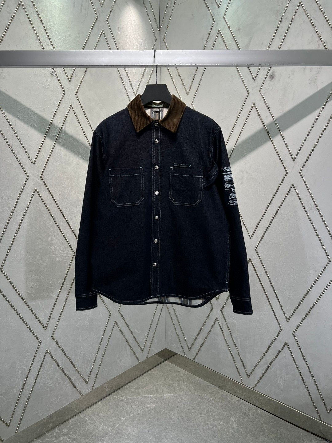 秋冬服 2024新作 クリスチャンディオール ジャケット トレンチコート  メンズ