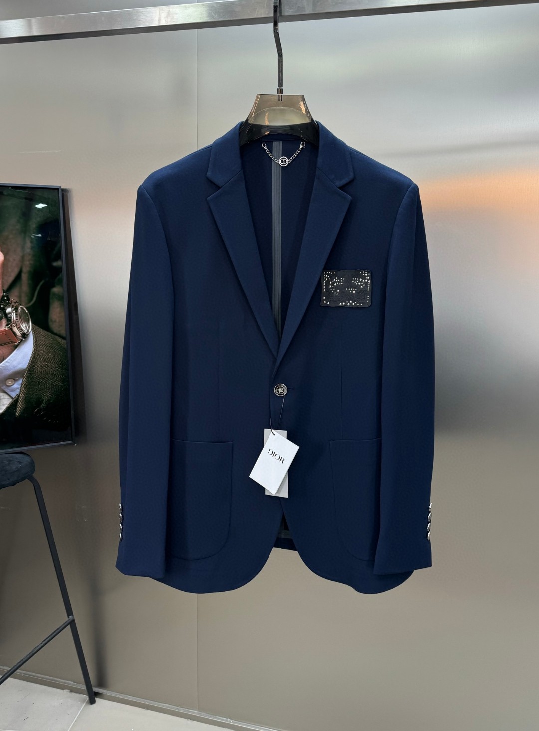 秋冬服 2024新作 クリスチャンディオール ジャケット トレンチコート メンズ