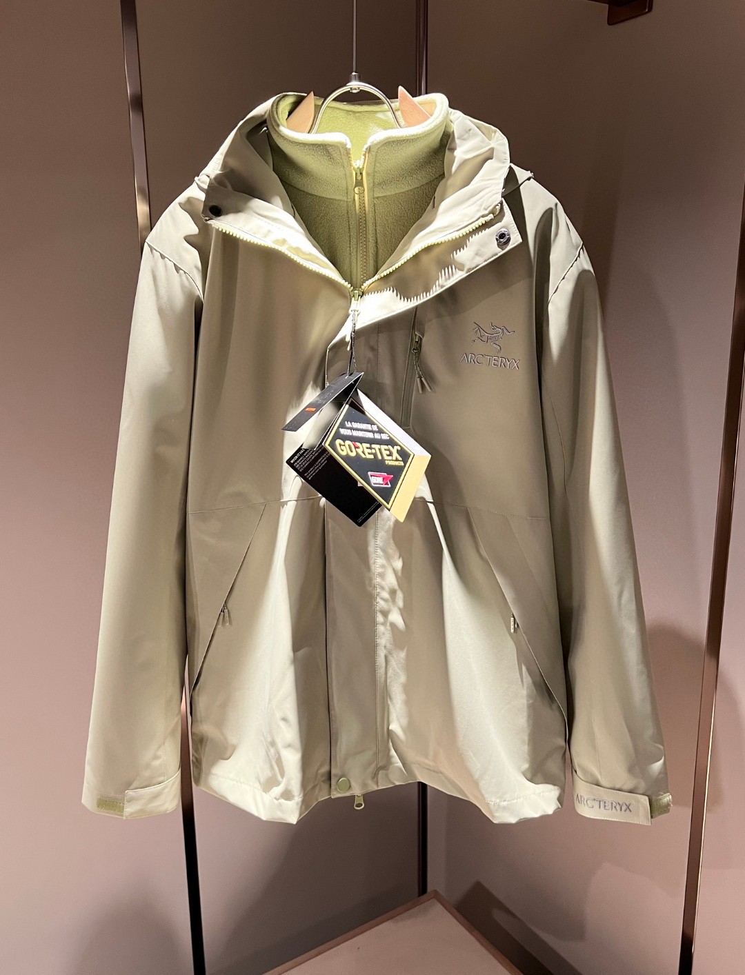 秋冬服 2024新作 アークテリクス ジャケット トレンチコート 男女兼着