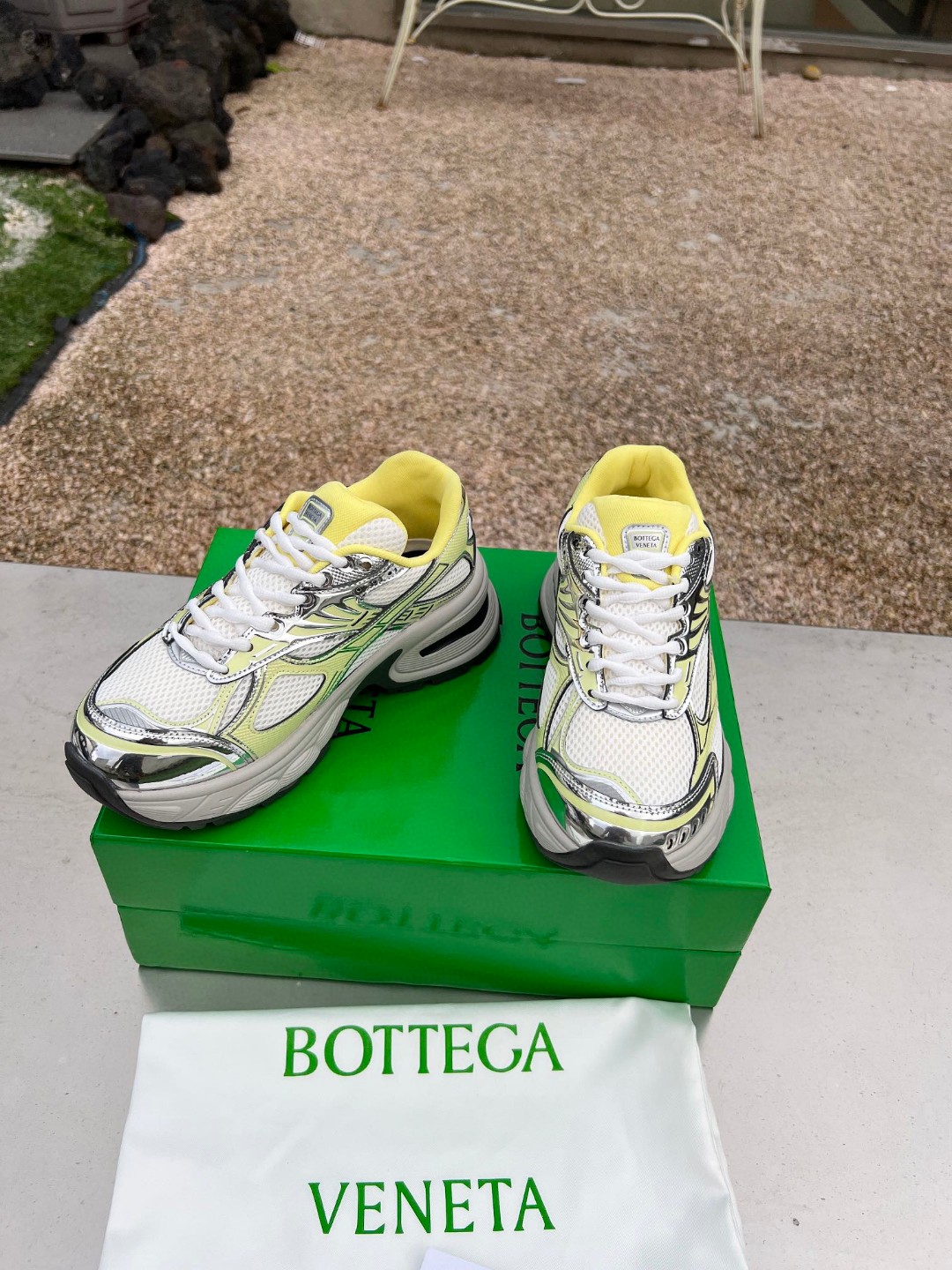ボッテガヴェネタ2024【靴】スニーカー レースアップ 女性