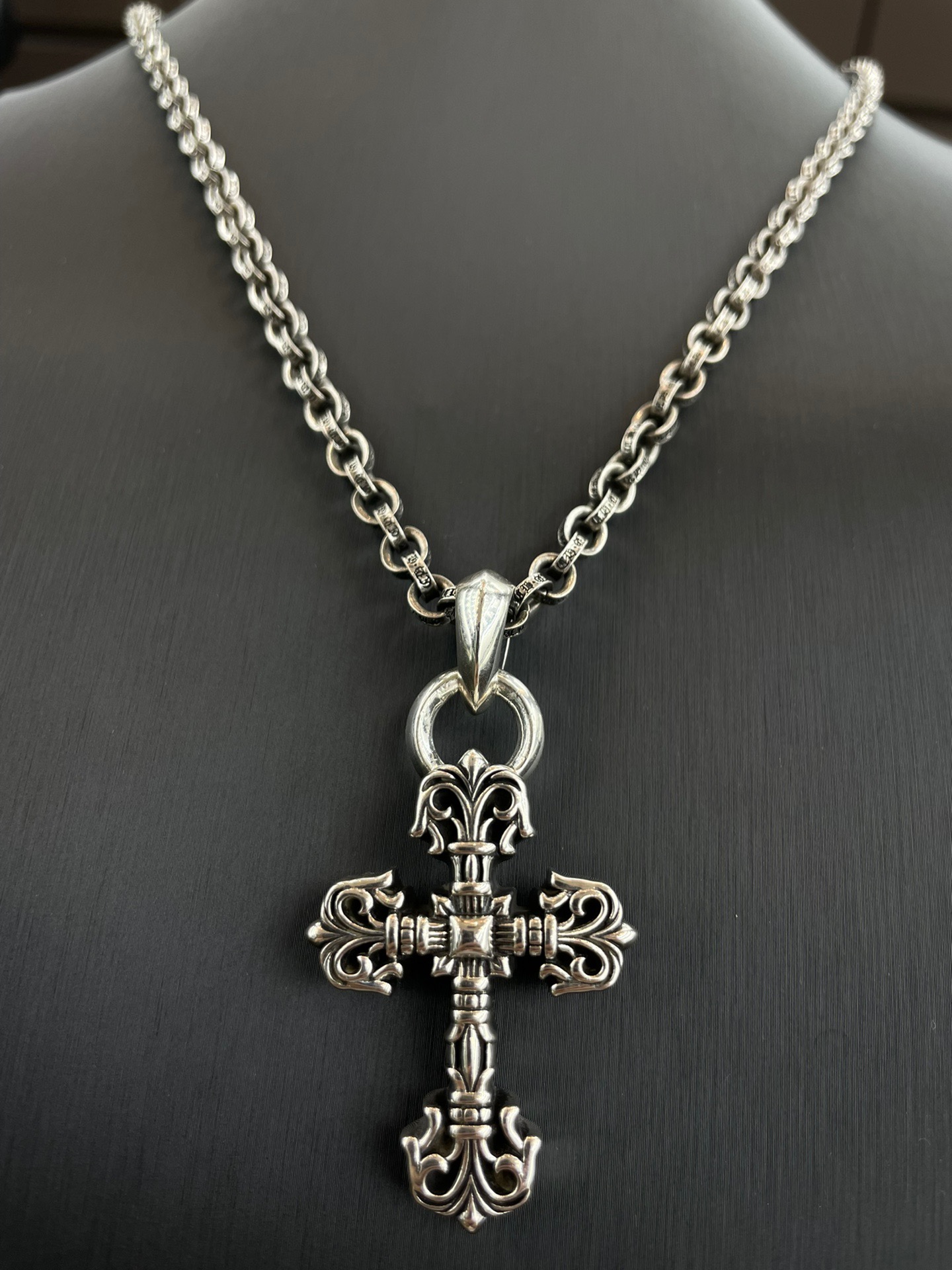 クロムハーツ 100% 925 シルバー 正規品品質 ネックレス.ペンダント