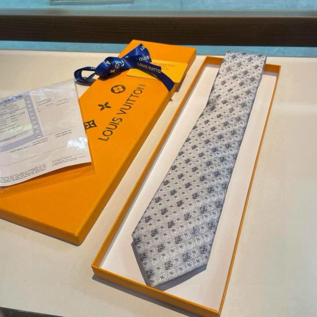 2024 ルイヴィトン シルク Tie ネクタイ 紳士2407SSHJ80