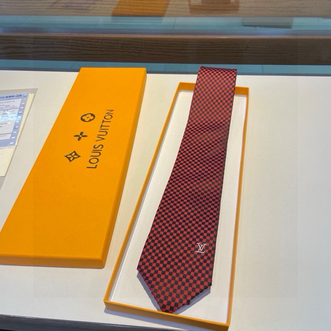 2024 ルイヴィトン シルク Tie ネクタイ 紳士 2407SSHJ70