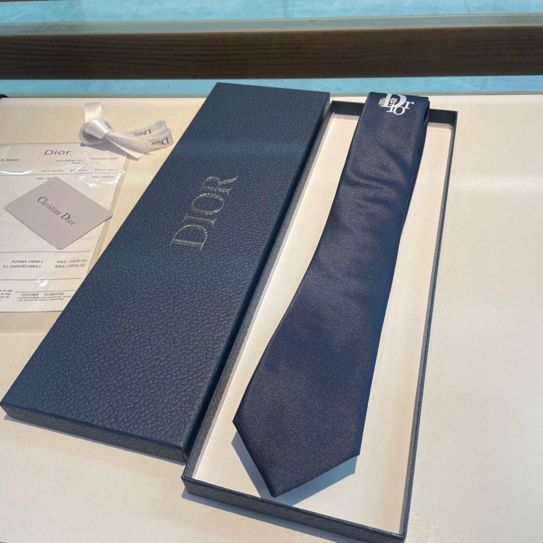 2024クリスチャンディオール シルク Tie ネクタイ 紳士