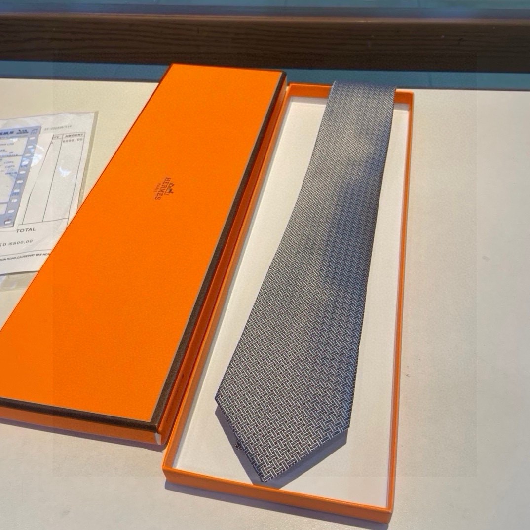 2024 エルメス シルク Tie ネクタイ 紳士