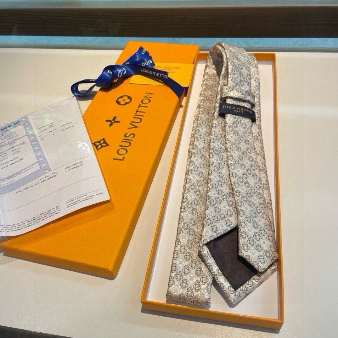 2024 ルイヴィトン シルク Tie ネクタイ 紳士2407SSHJ80
