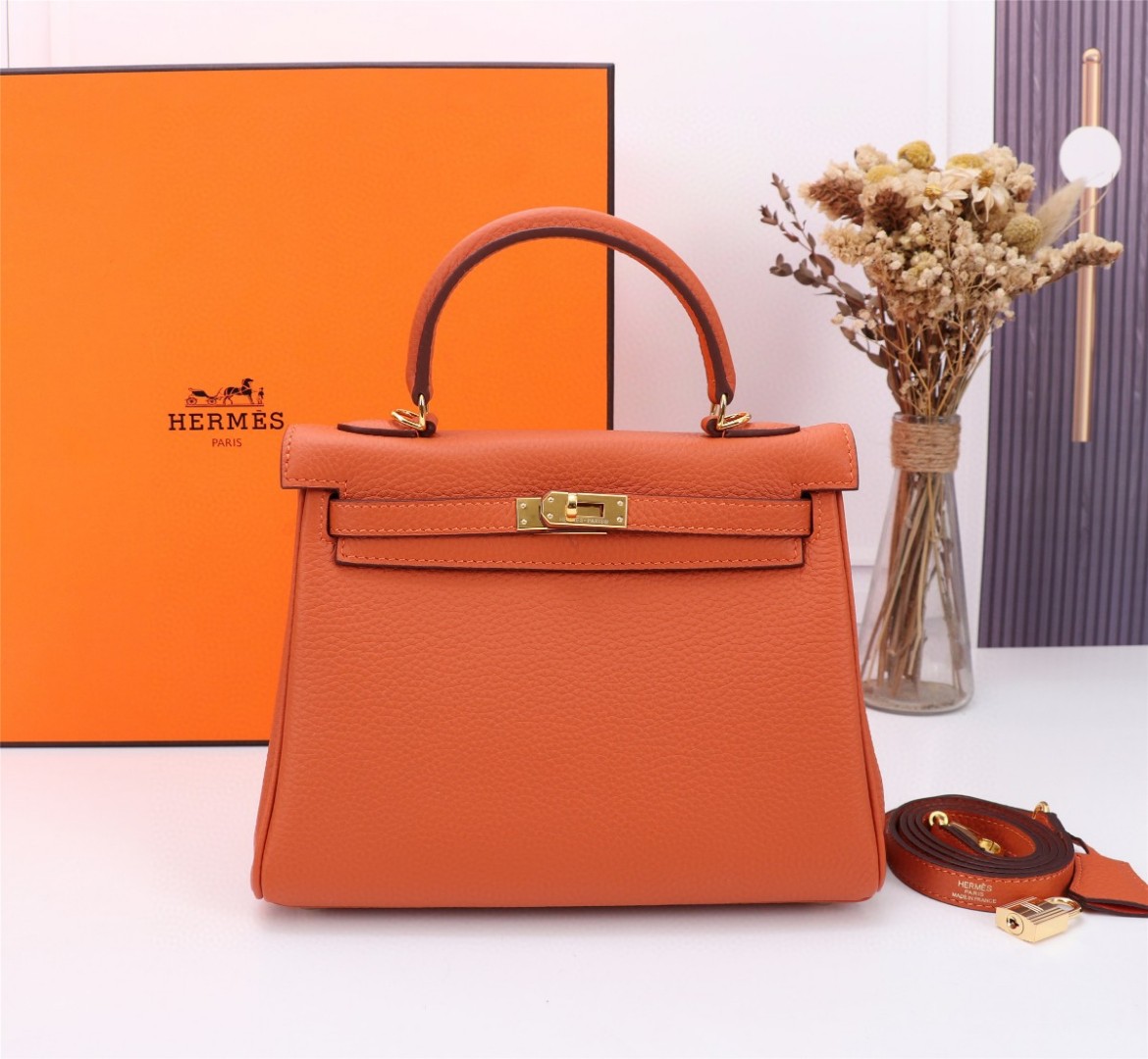 2024 エルメス ケリー25CM/28CM TOGO ショルダーバッグ