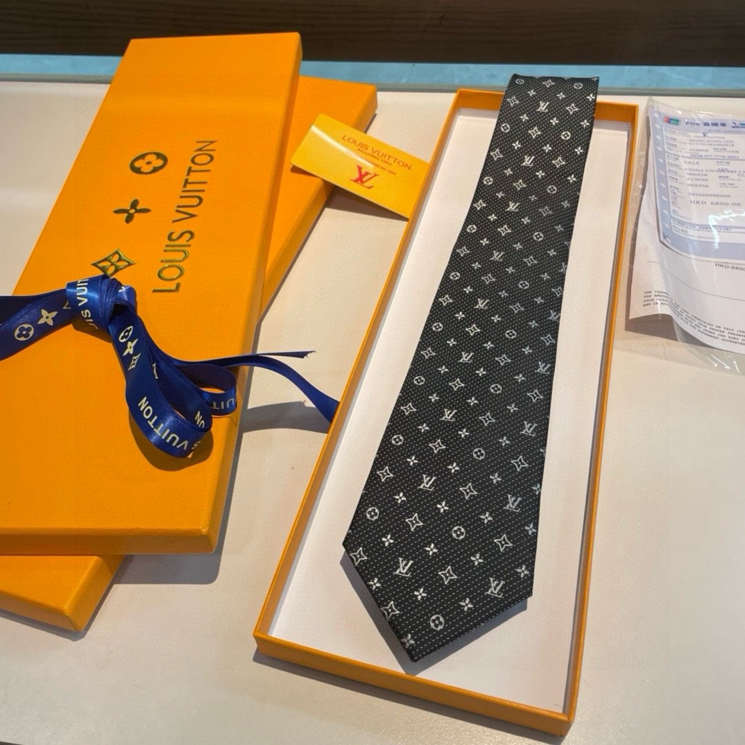 2024 ルイヴィトン シルク Tie ネクタイ 紳士2407SSHJ70