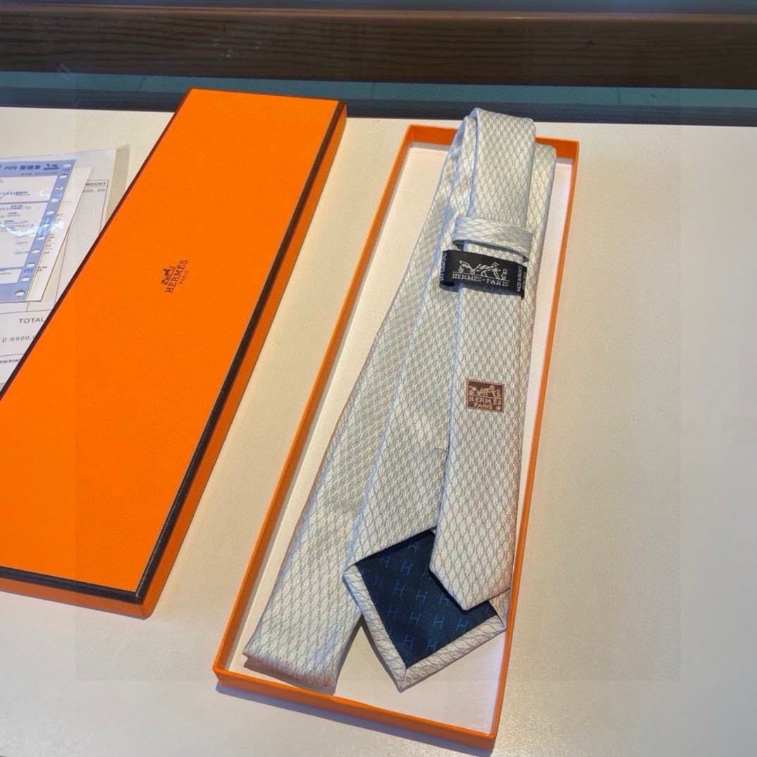 2024 エルメス シルク Tie ネクタイ 紳士 2407LLHJ80