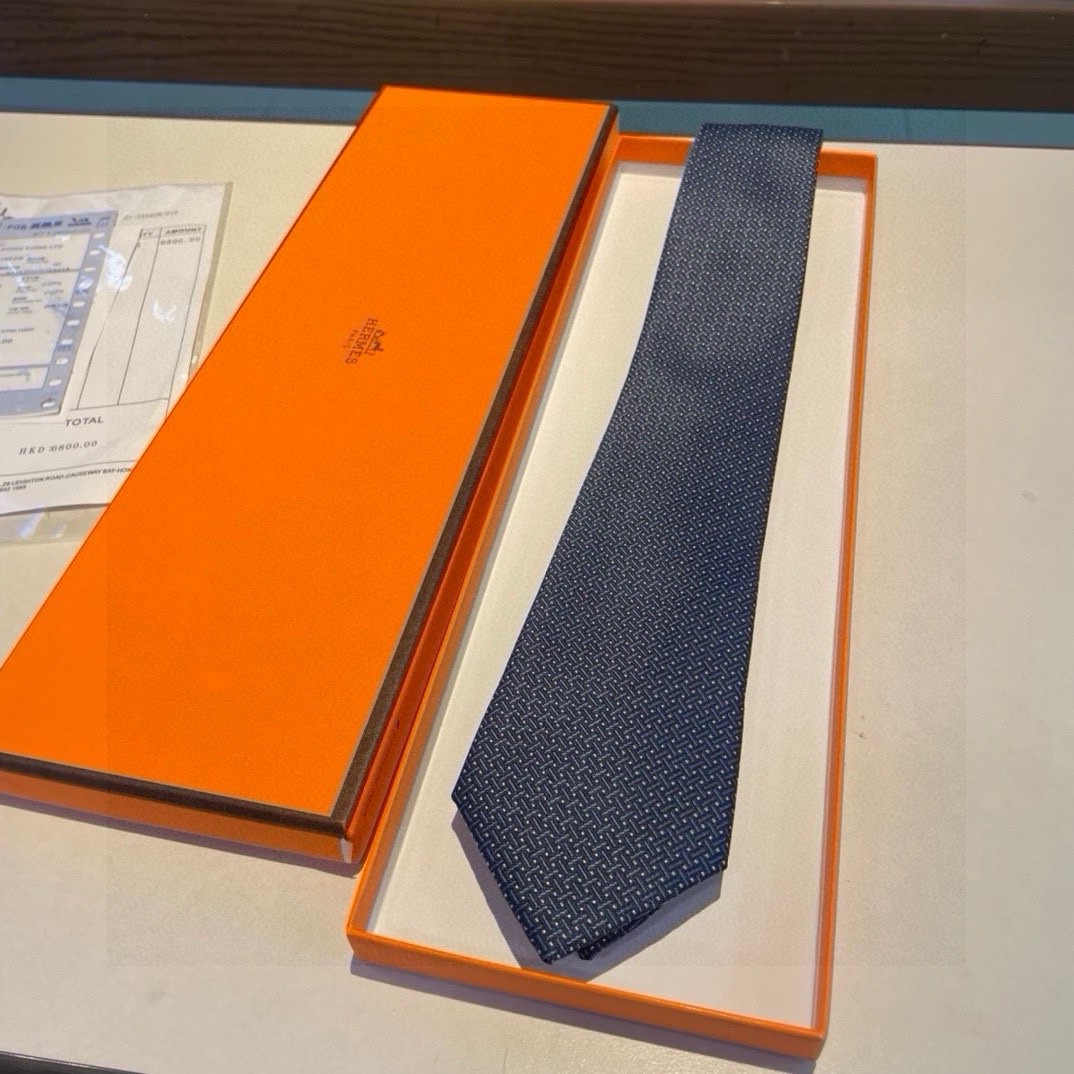 2024 エルメス シルク Tie ネクタイ 紳士 2407LLHJ75