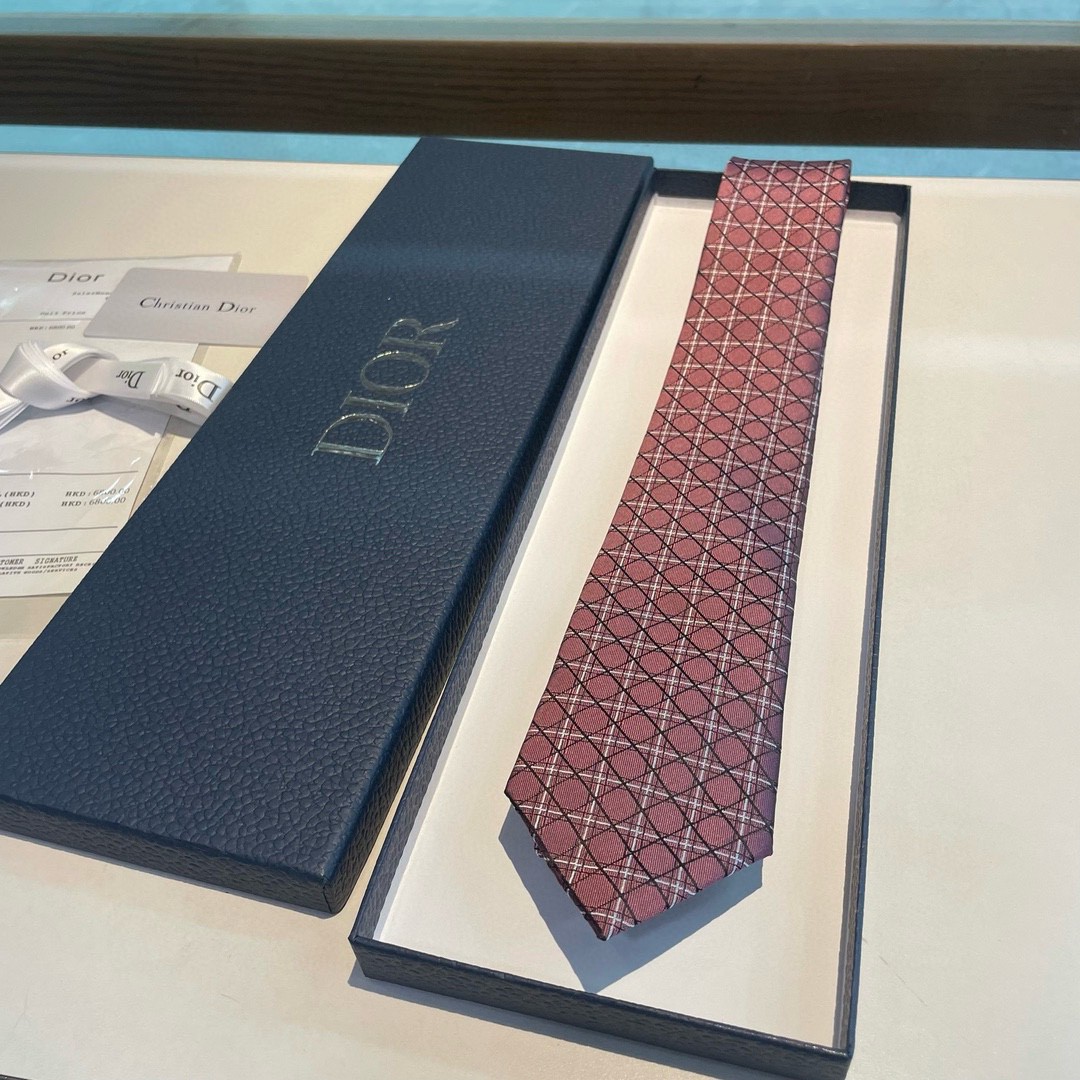 2024クリスチャンディオール シルク Tie ネクタイ 紳士2406MMJ80