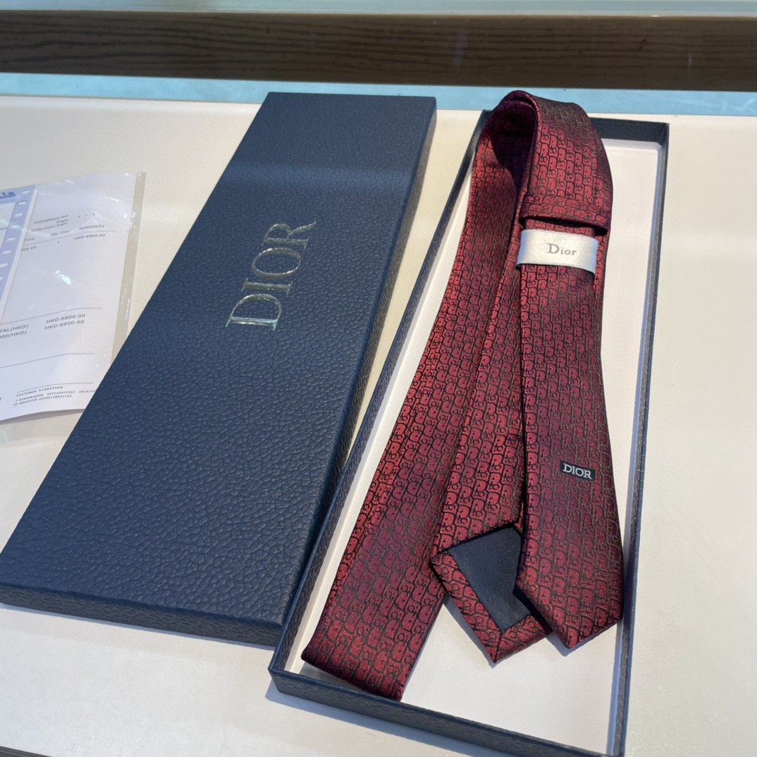 2024クリスチャンディオール シルク Tie ネクタイ 紳士