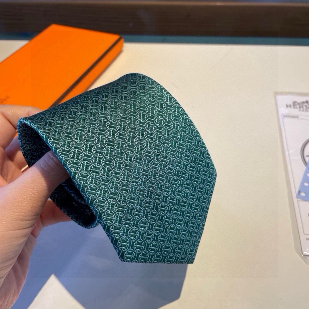 2024 エルメス シルク Tie ネクタイ 紳士 2407LLHJ80
