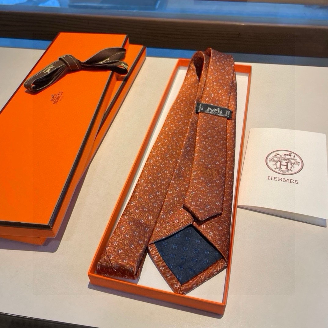 2024 エルメス シルク Tie ネクタイ 紳士 2407LLHJ80