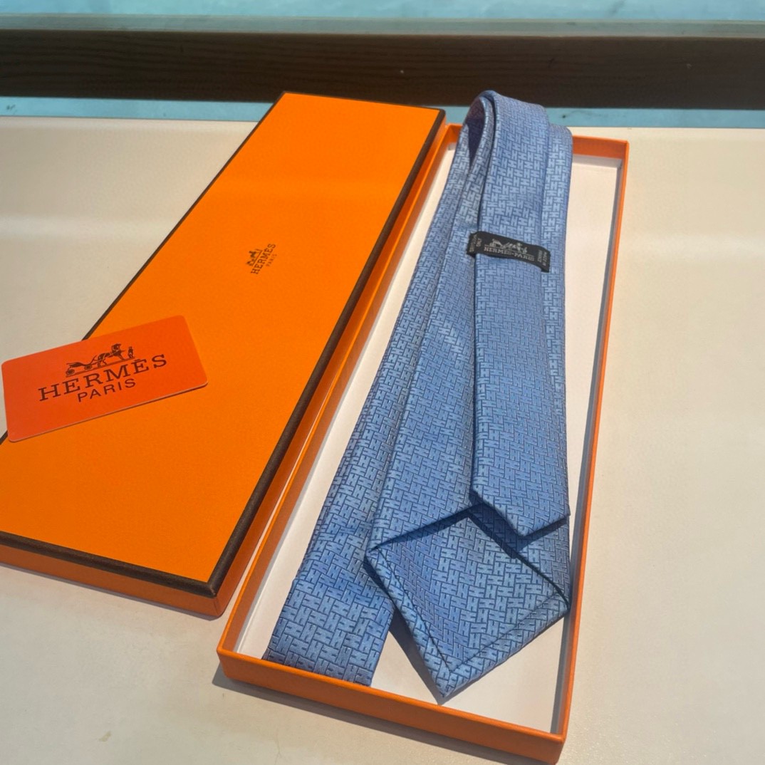 2024 エルメス シルク Tie ネクタイ 紳士 2407LLHJ75