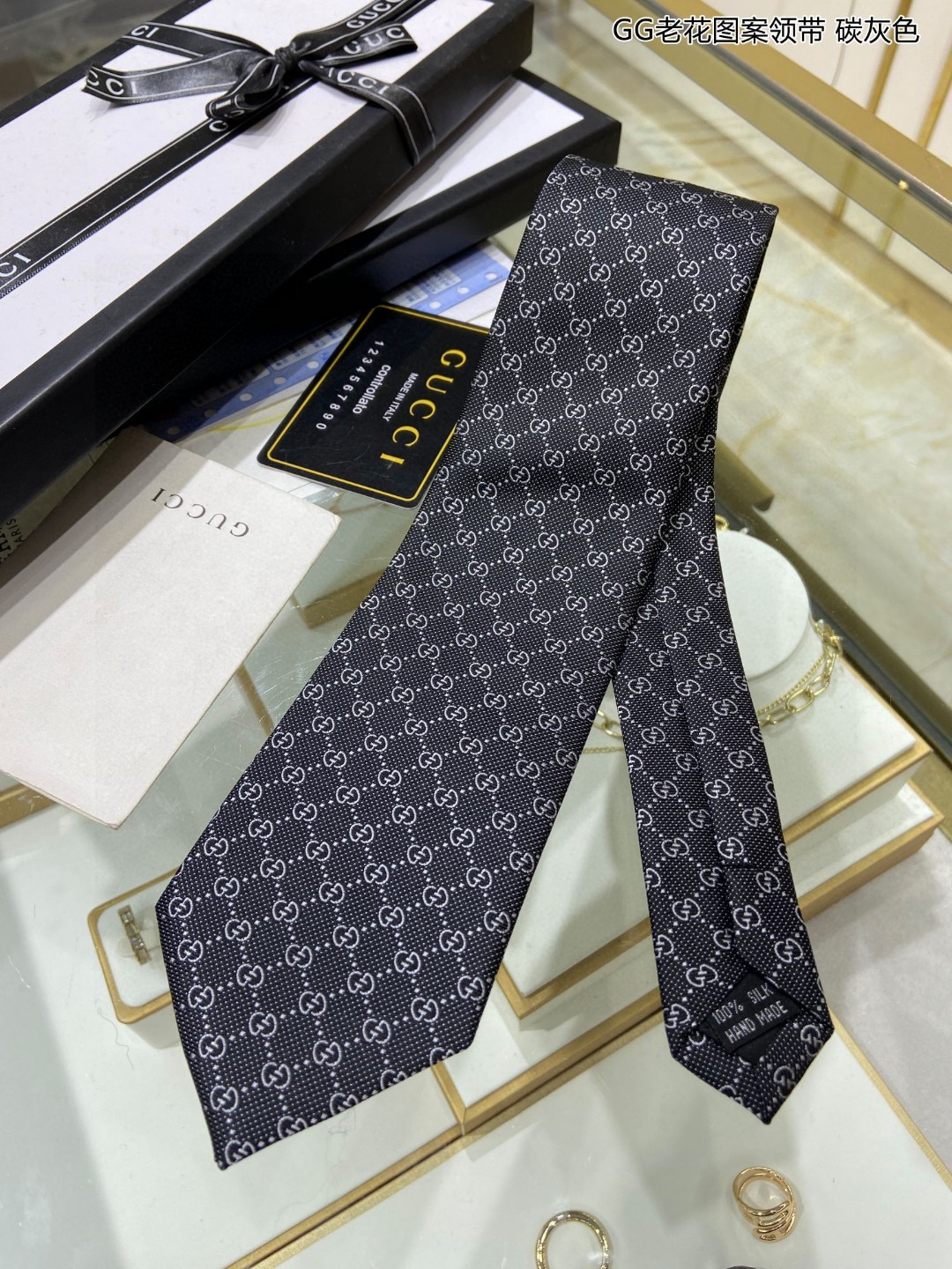 2024 グッチ シルク Tie ネクタイ 紳士 新品 2407XDHJ70