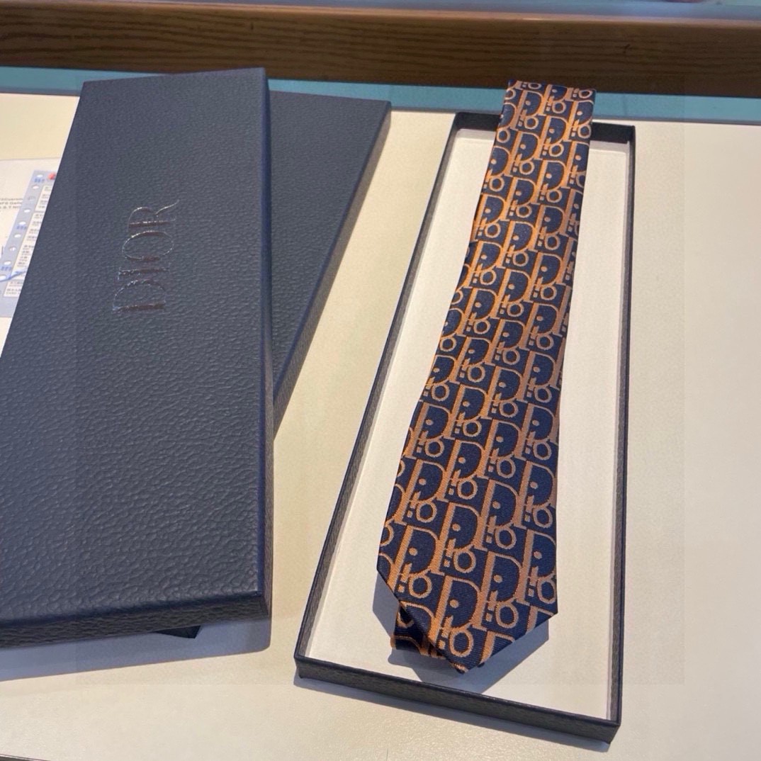 2024クリスチャンディオール シルク Tie ネクタイ 紳士2406