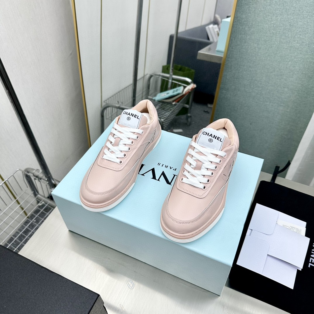 シャネル 【靴】 2024超美品 スニーカー レースアップ?