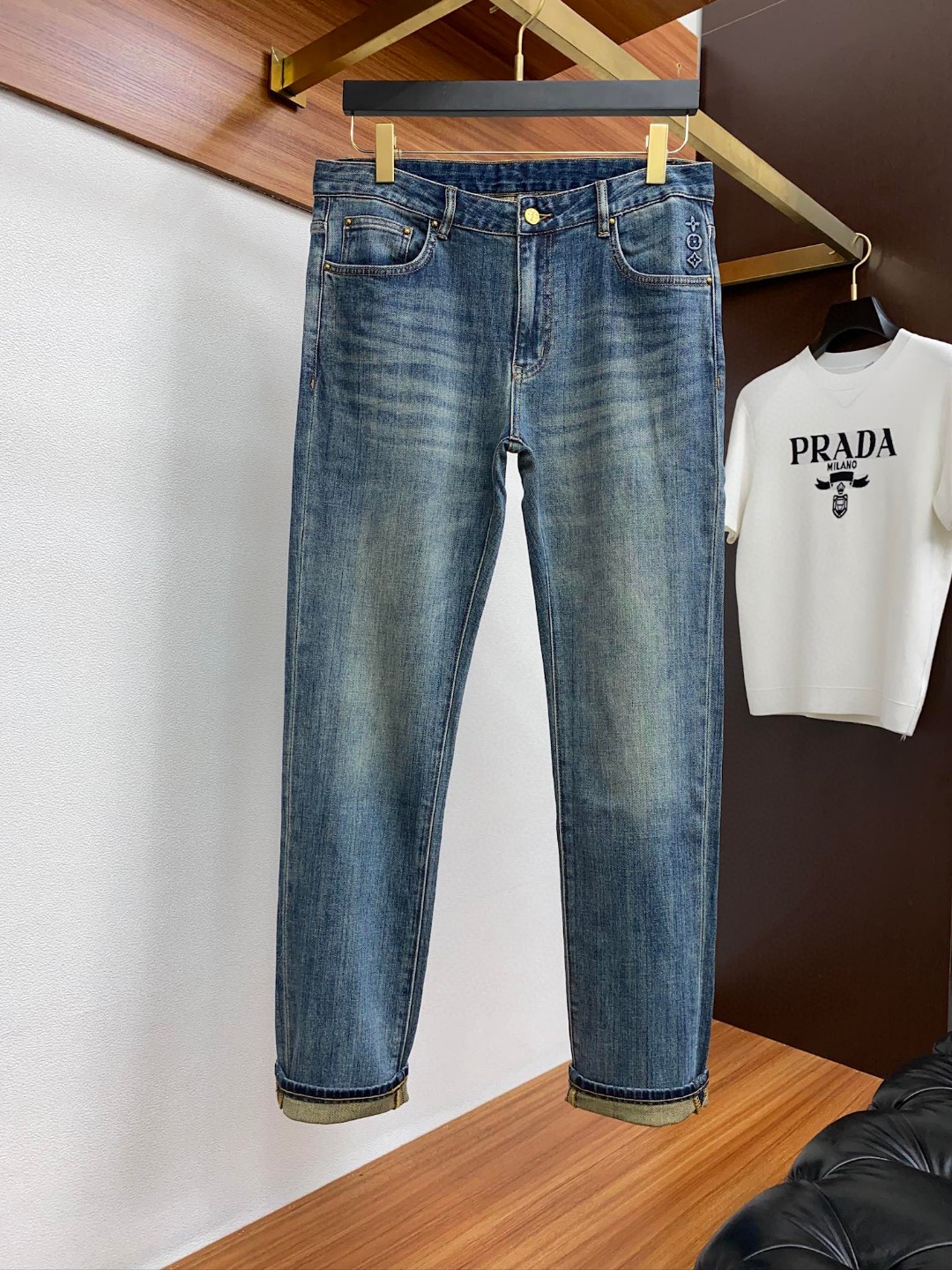 ルイヴィトン 秋冬服 2024 デニム ジーンズ