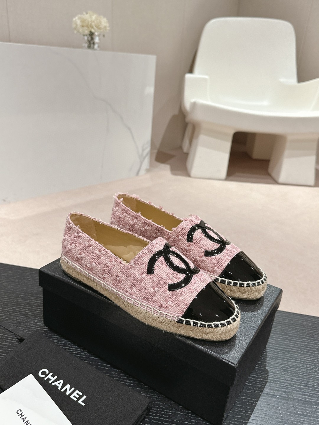 シャネル 【靴】 2024超美品 フラットシューズ ローファー