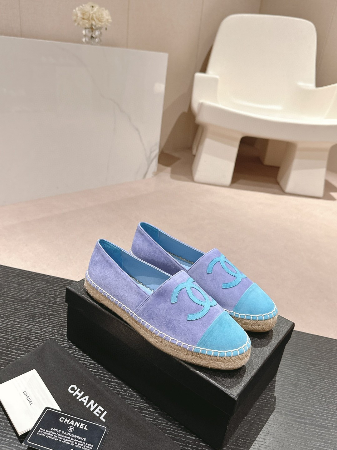シャネル 【靴】 2024超美品 フラットシューズ ローファー